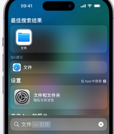 台前apple维修中心分享iPhone文件应用中存储和找到下载文件 