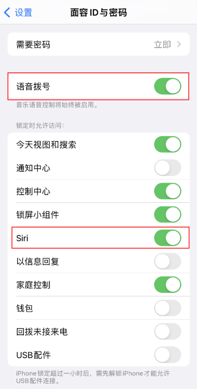 台前苹果维修网点分享不解锁 iPhone 的情况下通过 Siri 拨打电话的方法 